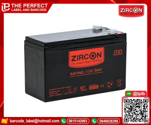 แบตเตอร์รี่ ZIRCON 12V/9.0AH